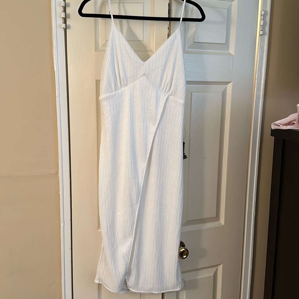 Lulus white midi dress